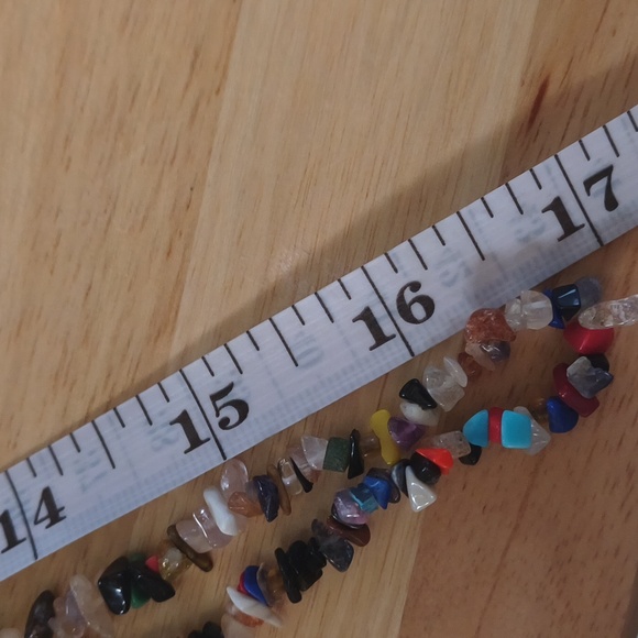 10 Items/$10 Multicolor Gemstone Beaded Necklace - Picture 5 of 5